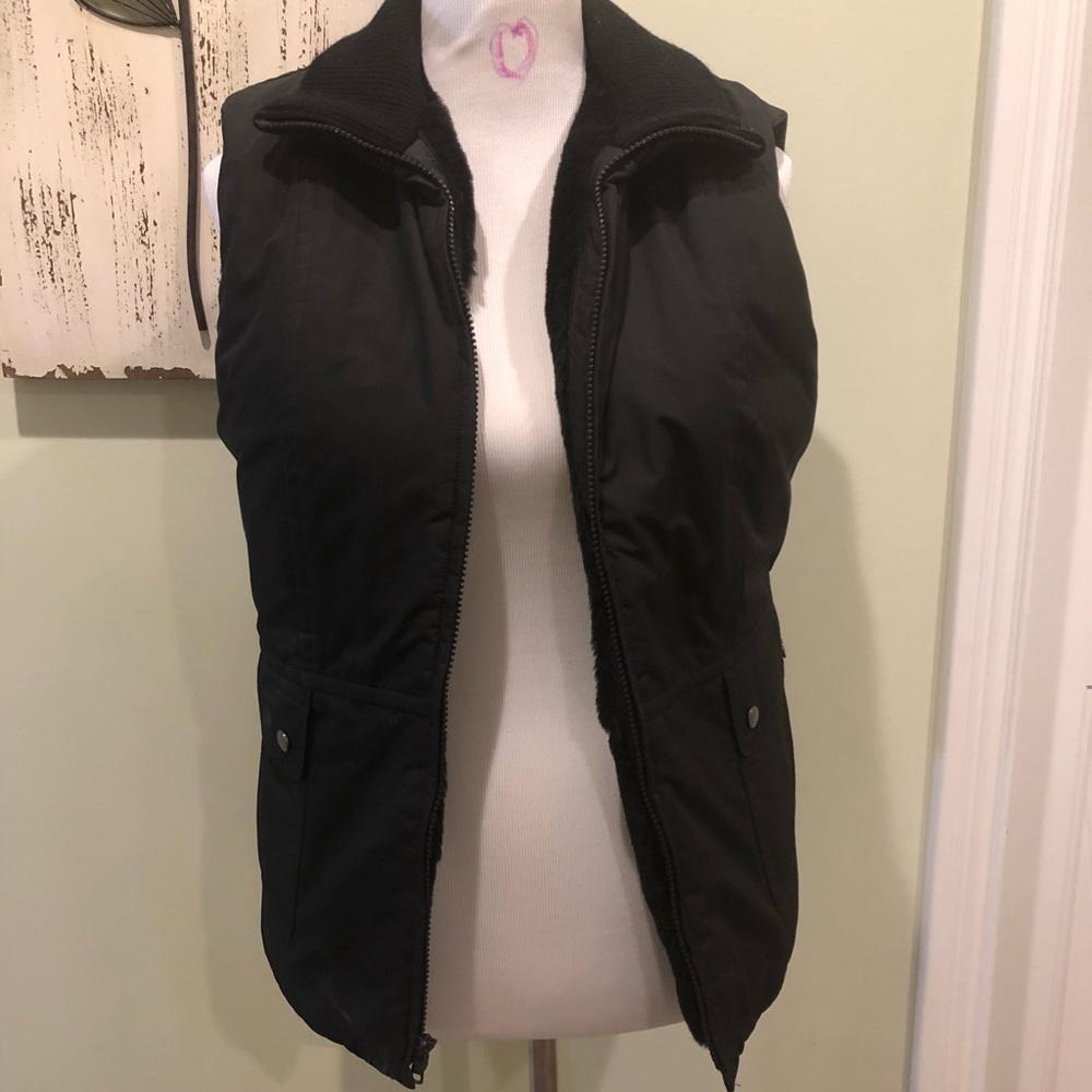 Ann Taylor Black Vest